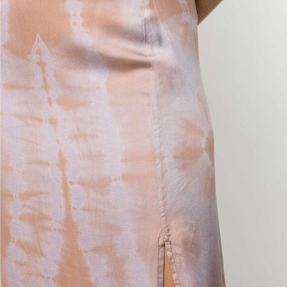 JOHN ELLIOTT Soapstone X Haze Tie Dye Slip Skirt 100% Modal Sz XS Host Pick - Picture 3 of 7